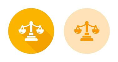 Justice Scale Vector Icon