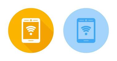 Phone With Signal Vector Icon