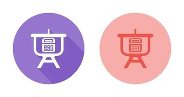 Calculation Presentation Vector Icon