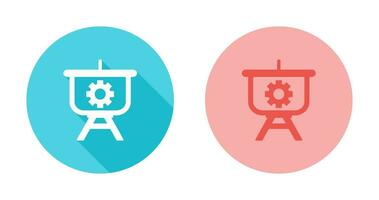 Setting Presentation Vector Icon