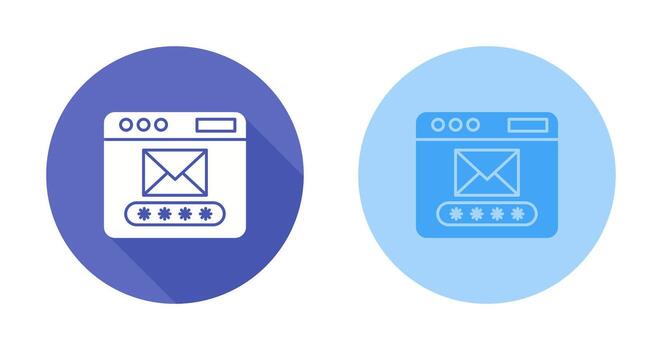 Mail Code Vector Icon