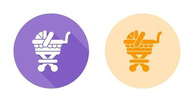 Baby Carriage Vector Icon