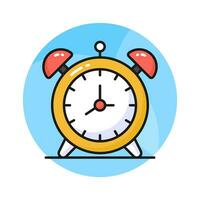 Trendy icon of alarm clock in editable style, easy to use and download vector