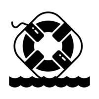 Have a look at this trendy icon of lifebuoy in modern style, easy to us icon vector