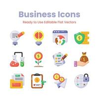 Check this creatively designed business vectors set, easy to use and download