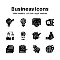 Check this creatively designed business vectors set, easy to use and download