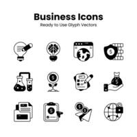 Check this creatively designed business vectors set, easy to use and download