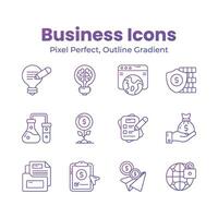 Check this creatively designed business vectors set, easy to use and download