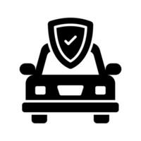 Download premium icon of car insurance, protection shield with car, car safety vector