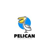 Pelican simple design vector