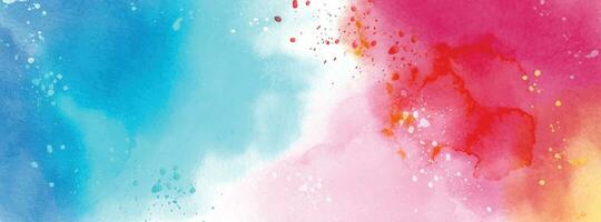 Abstract surface of fantasy splash watercolor vector