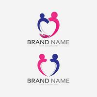 Health People Logo Vector illustration Design Template