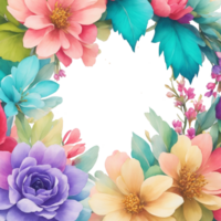 Jahrgang Blume Kranz Rahmen png