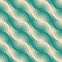 geometric abstract wavy seamless pattern in gentle shades vector