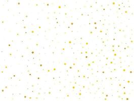 Light Golden Squares. Confetti celebration, Falling golden abstract decoration for party. Vector illustration