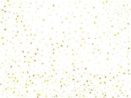 Birthday Golden Rectangles Confetti Background. Vector illustration