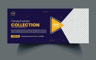 New Fashion Sale Stylish Collection Banner Template Design Free Vector