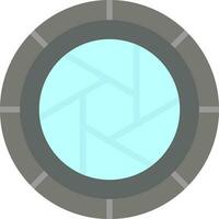 Camera Lens Vector Icon Design