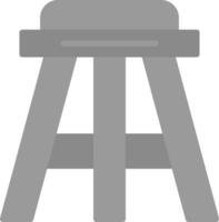 Stool Vector Icon Design