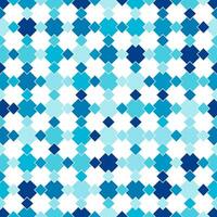 Seamless background, polygonal pattern, blue tones as the main element. vector