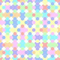 Seamless background, circular pattern pattern, pastel color as the main element. vector