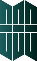 Folding Screen Vector Icon Design