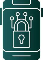 Cyber Security Vector Icon Design