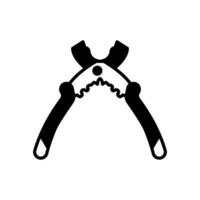 Wire Strippers icon in vector. Logotype vector