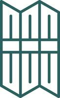 Folding Screen Vector Icon Design