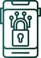 Cyber Security Vector Icon Design