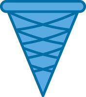 Ice cream cone Vector Icon Design