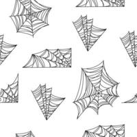 Spiderweb seamless background vector