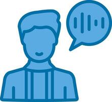 Voice Command Vector Icon Design