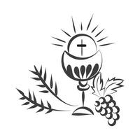 Christian Symbol design for print vector