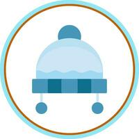 Winter hat Vector Icon Design