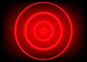 abstract background circle red color neon shiny vector illustration