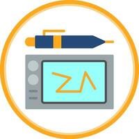 Graphic Tablet Vector Icon Design