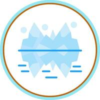 Ice formation Vector Icon Design