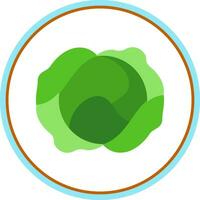 Iceberg lettuce Vector Icon Design