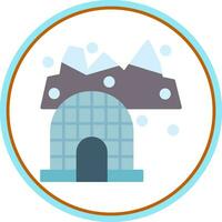 Arctic tundra Vector Icon Design