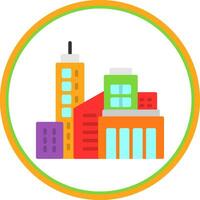 diseño de icono de vector de ciudad