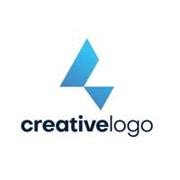 A logo design template vector