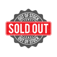 Out Of Stock Logo, Sold Out Badge, Sold Out Stamp, Out Of Stock Sign Products And Items, Retro Vintage, Limited Items Available, Alost Finished Products With Grunge Texture png