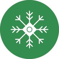 Ice crystal Vector Icon Design