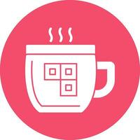 Hot cocoa Vector Icon Design