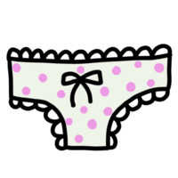 undie Unterwäsche Mädchen png