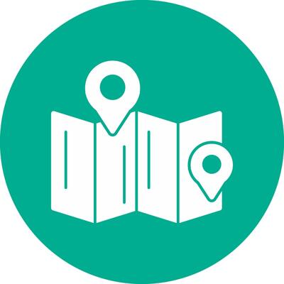 Maps Vector Icon Design