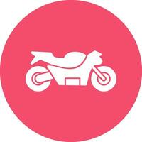 diseño de icono de vector de moto