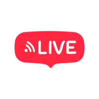 social media live broadcast icon streaming video online meeting png