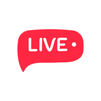 social media live broadcast icon streaming video online meeting png